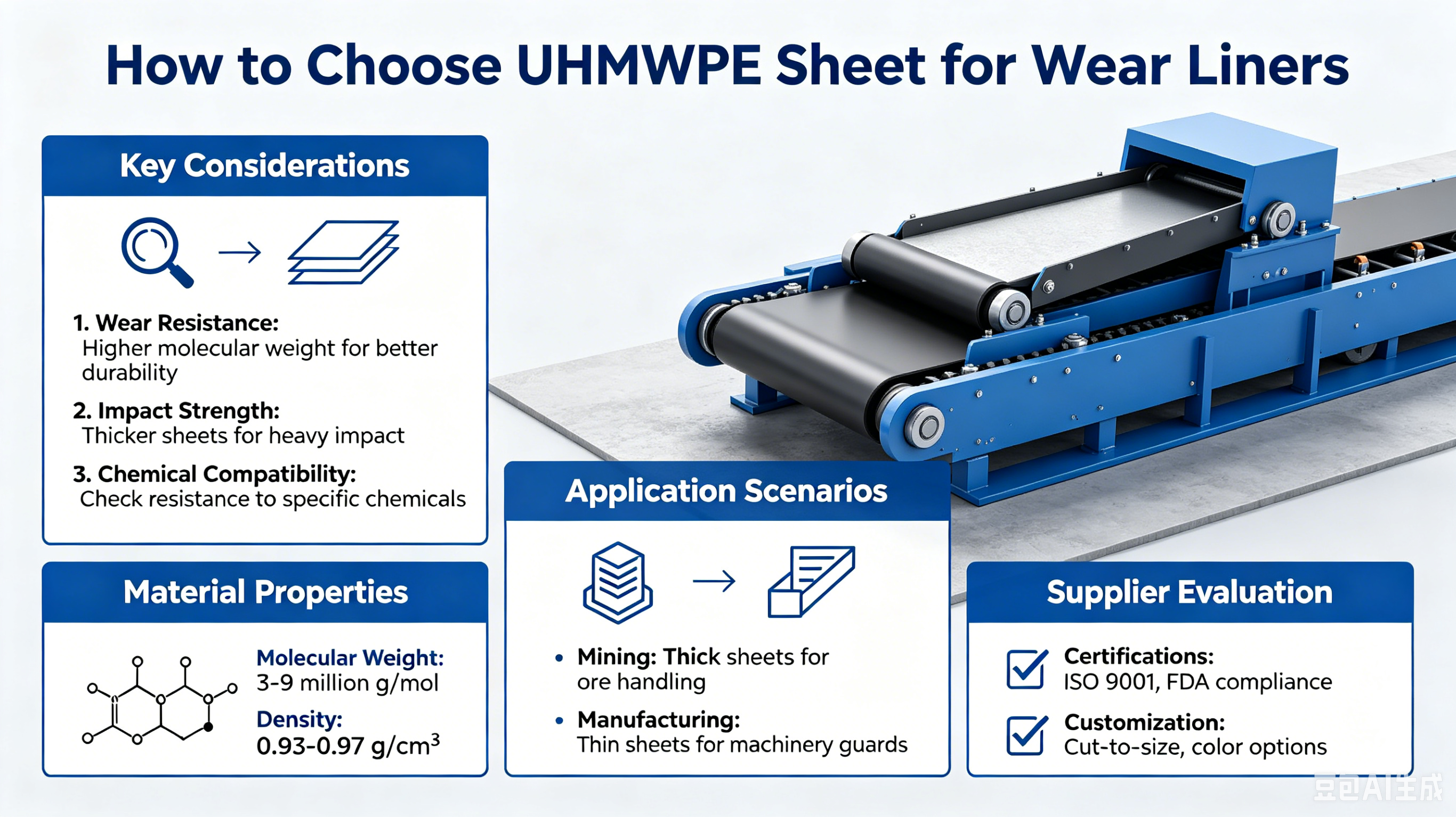 UHMWPE sheet inspection before shipment
