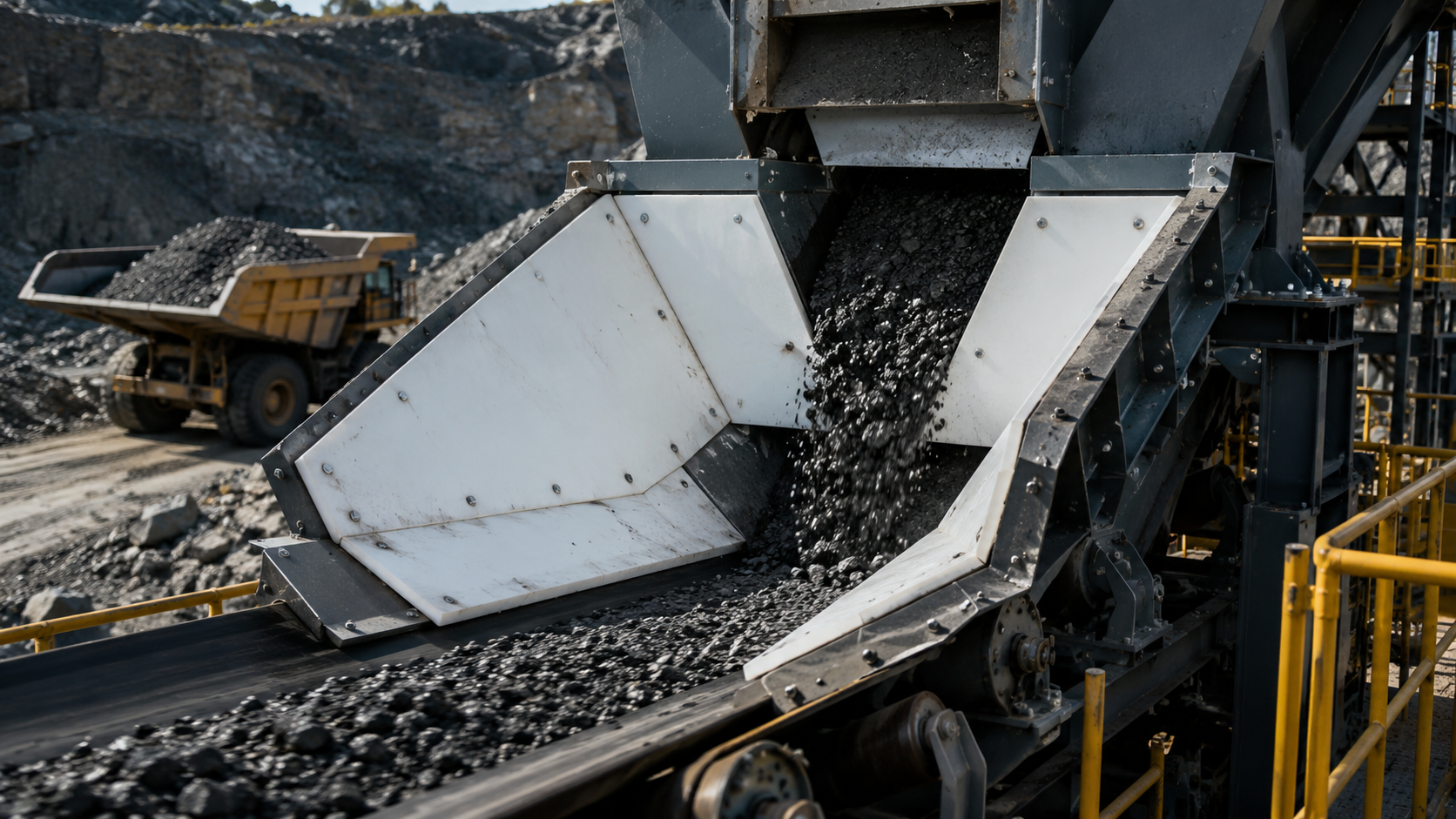 Mining & Bulk Handling for UHMWPE industrial website