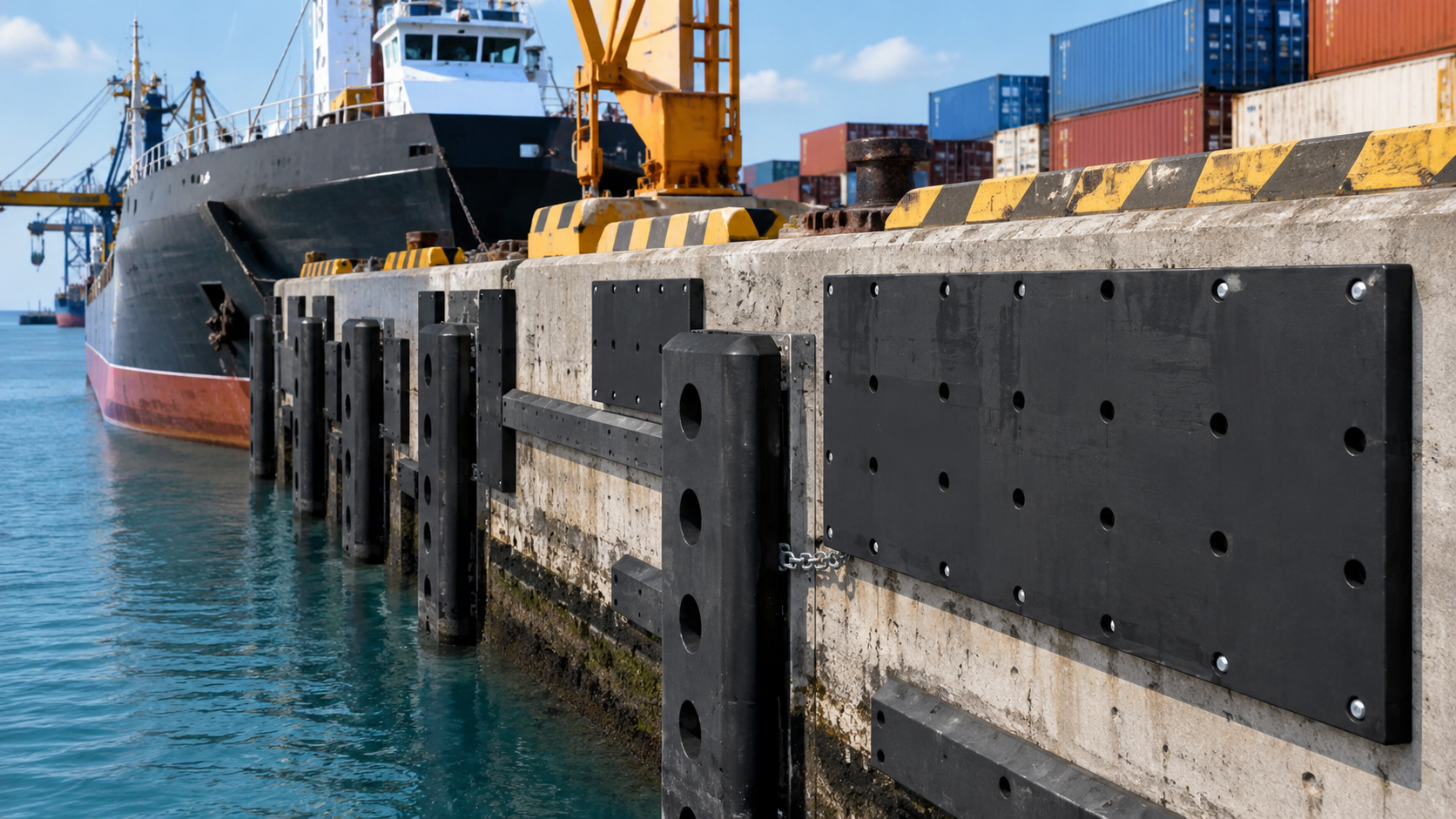 Marine & Ports for UHMWPE industrial website