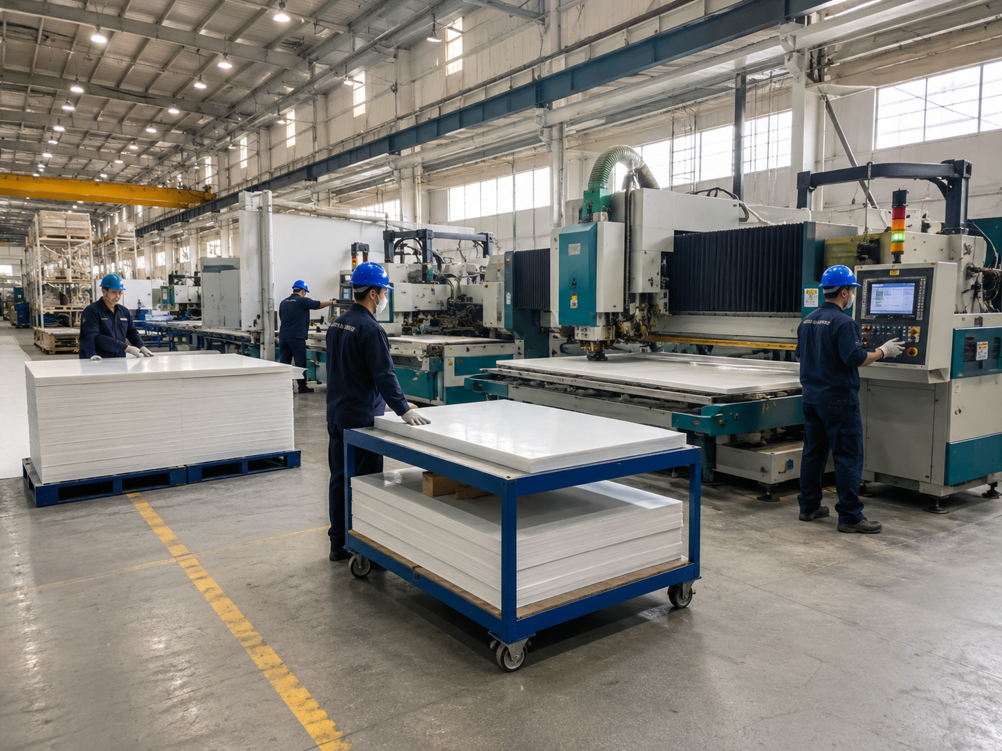 Factory Capability for UHMWPE industrial website
