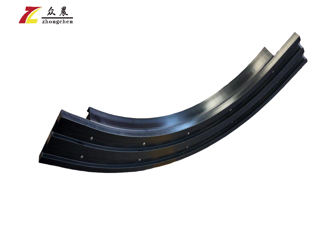 Curved UHMWPE Chain Guides