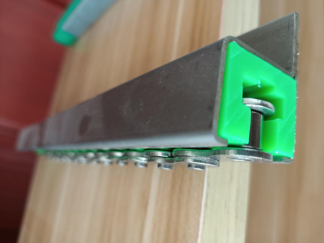 straight UHMWPE chain guide rail