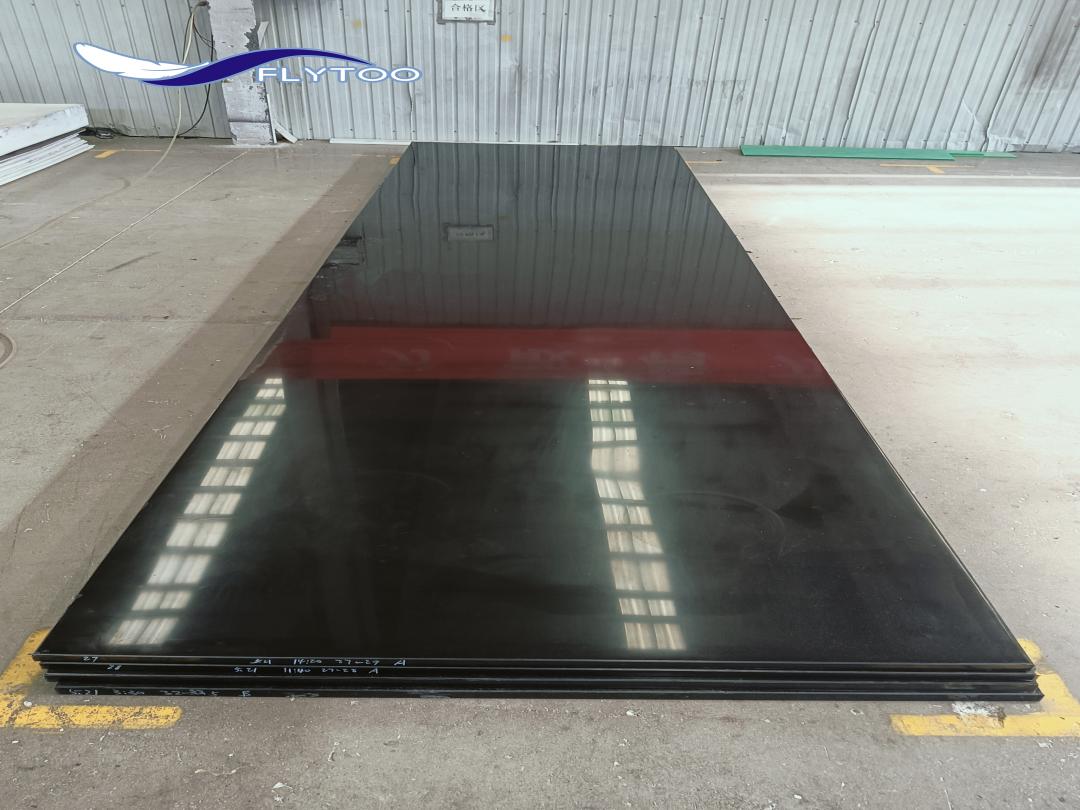 black UHMWPE plastic sheet