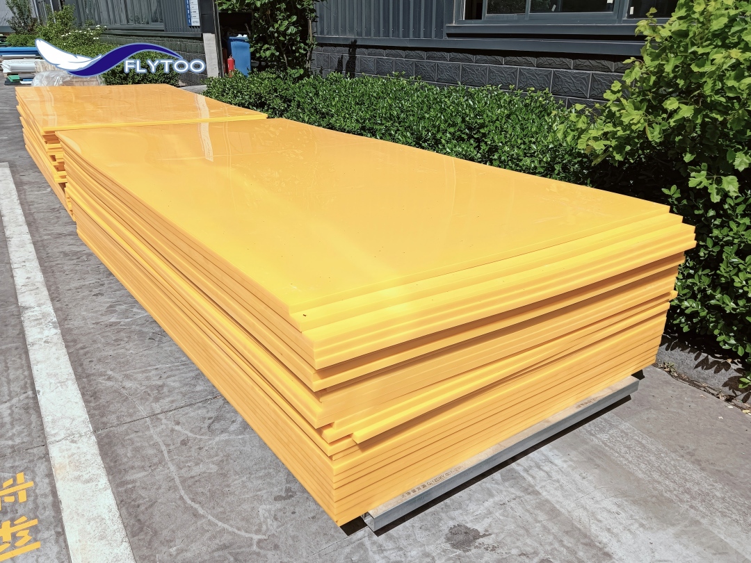 UHMWPE Low Friction Sheet for Material Handling Systems